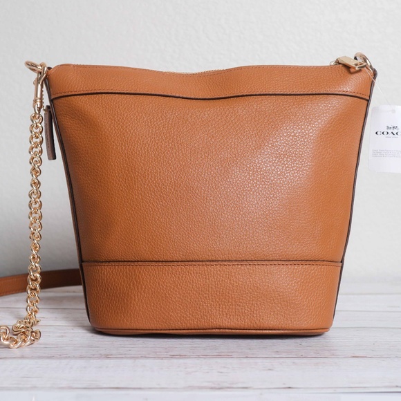 Coach Bags Nwt Coach Small Leather Paxton Duffle In Saddle Poshmark